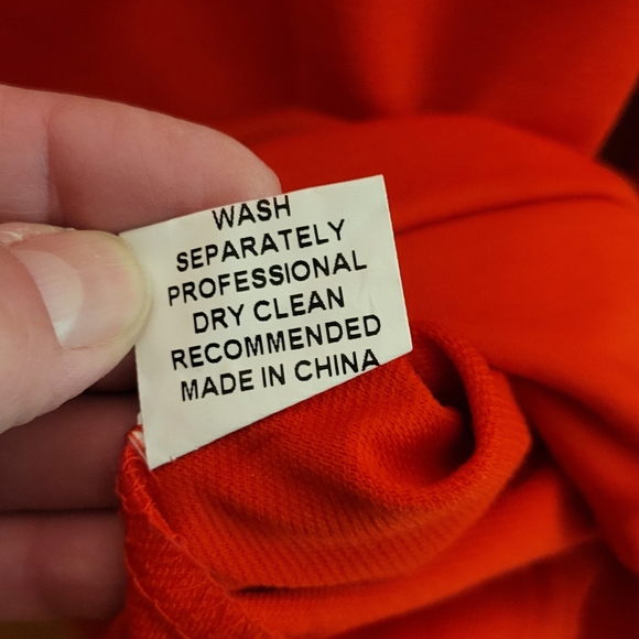 Red Faith Graphic Sweatshirt - Picture 8 of 9